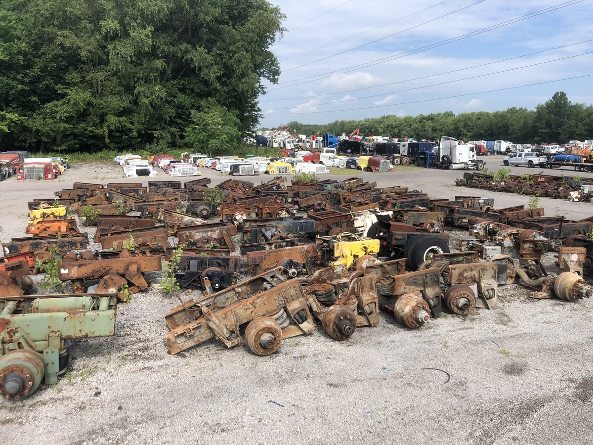 Salvage truck parts for sale