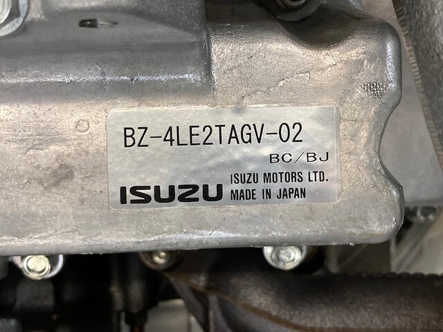 New Isuzu 4LE2T Electronic Diesel Engine