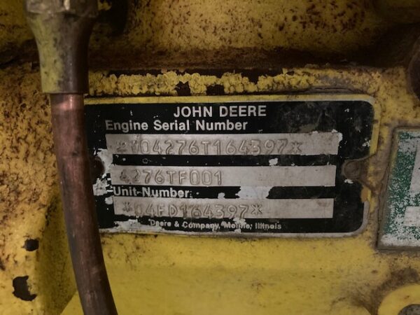 4276 Engine John Deere 4276T Diesel Engine