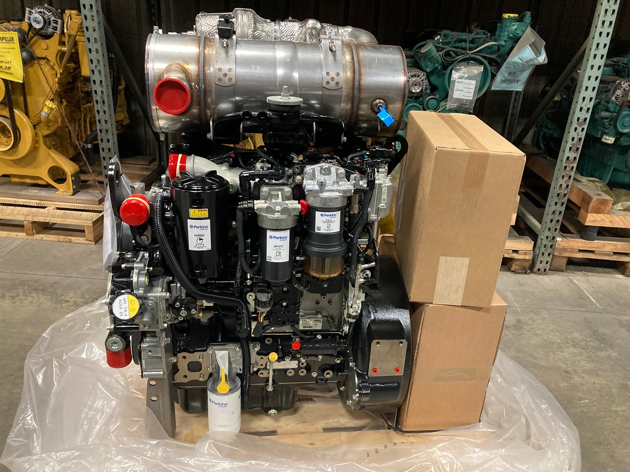 New 2023 Perkins 1204F-E44TA Electronic Diesel Engine New 2023 Perkins 1204F-E44TA Electronic Diesel Engine