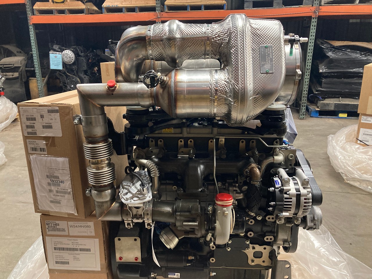 New 2023 Perkins 1204F-E44TA Electronic Diesel Engine New 2023 Perkins 1204F-E44TA Electronic Diesel Engine