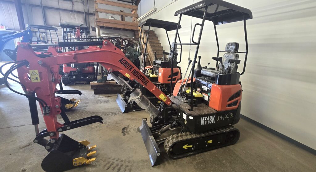 2024 AGRO NT18K KUBOTA DIESEL 1.5 TON MINI EXCAVATOR
