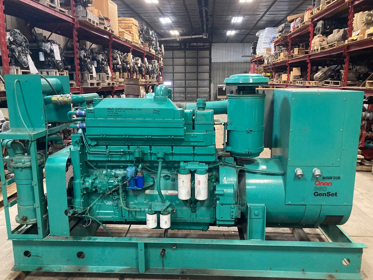 1982 Cummins KTA1150 350KW Diesel Generator Set
