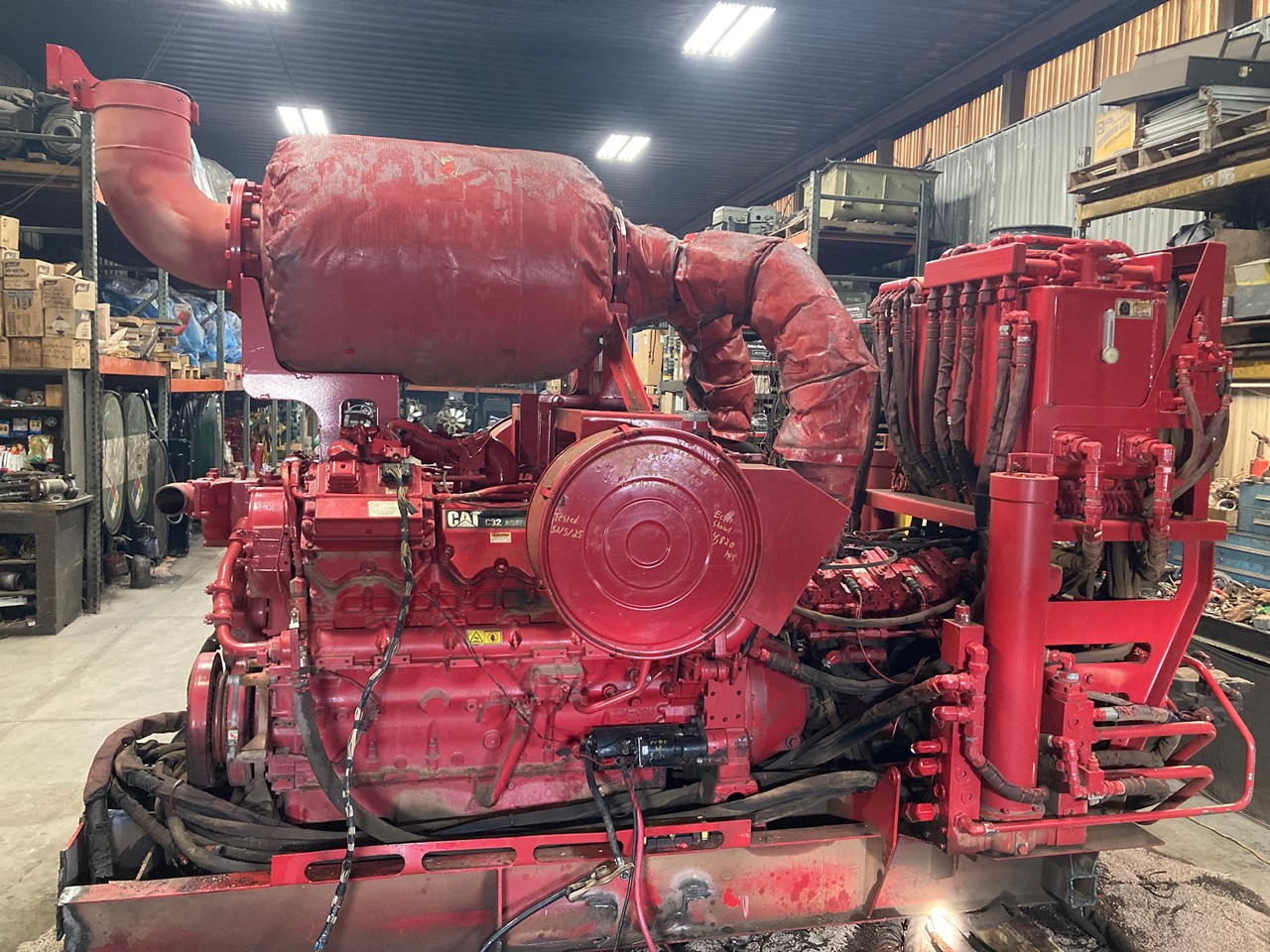 2007 Caterpillar C32 Acert Hydraulic Diesel Engine