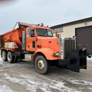 2008 PETERBILLT PLOW TRUCK WITH SALT BOX