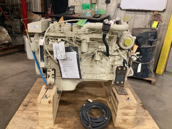 New 2009 Cummins Mercruiser 6BT5.9-M Marine Diesel Engine