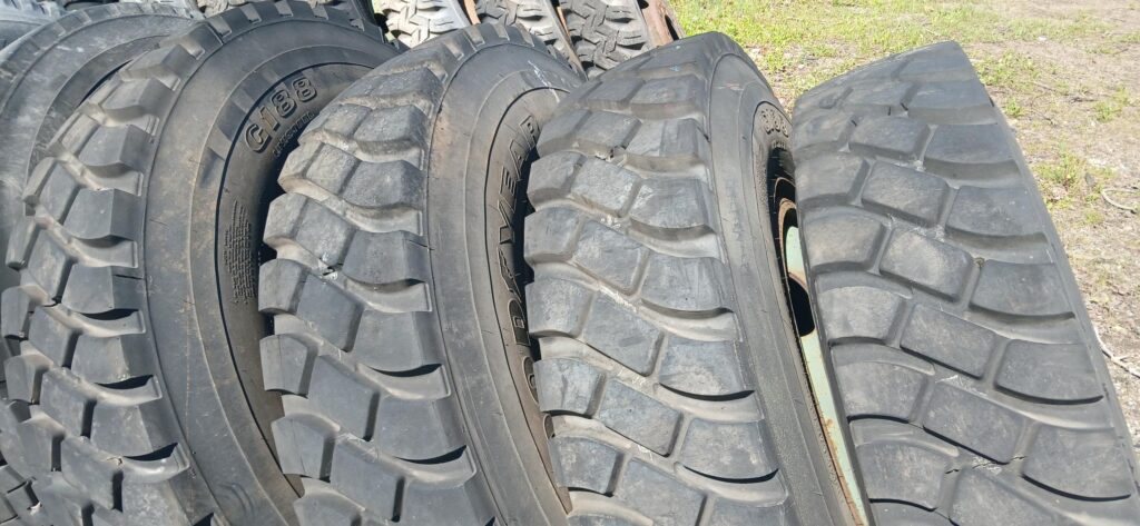 Used Military Tires (Goodyear, Michelin)