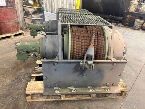 Used 55,000# DP Manufacturing Hydraulic Winch