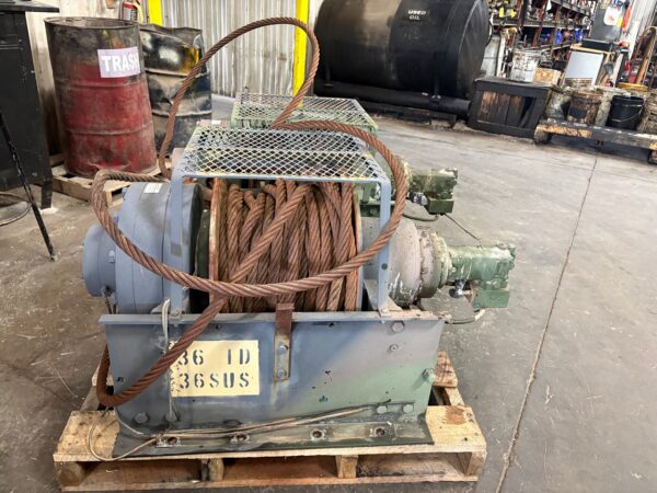Used DP Manufacturing 5500# Hydraulic Winch