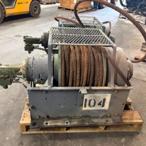 Used 55k# (55,000 #) Hydraulic Winch