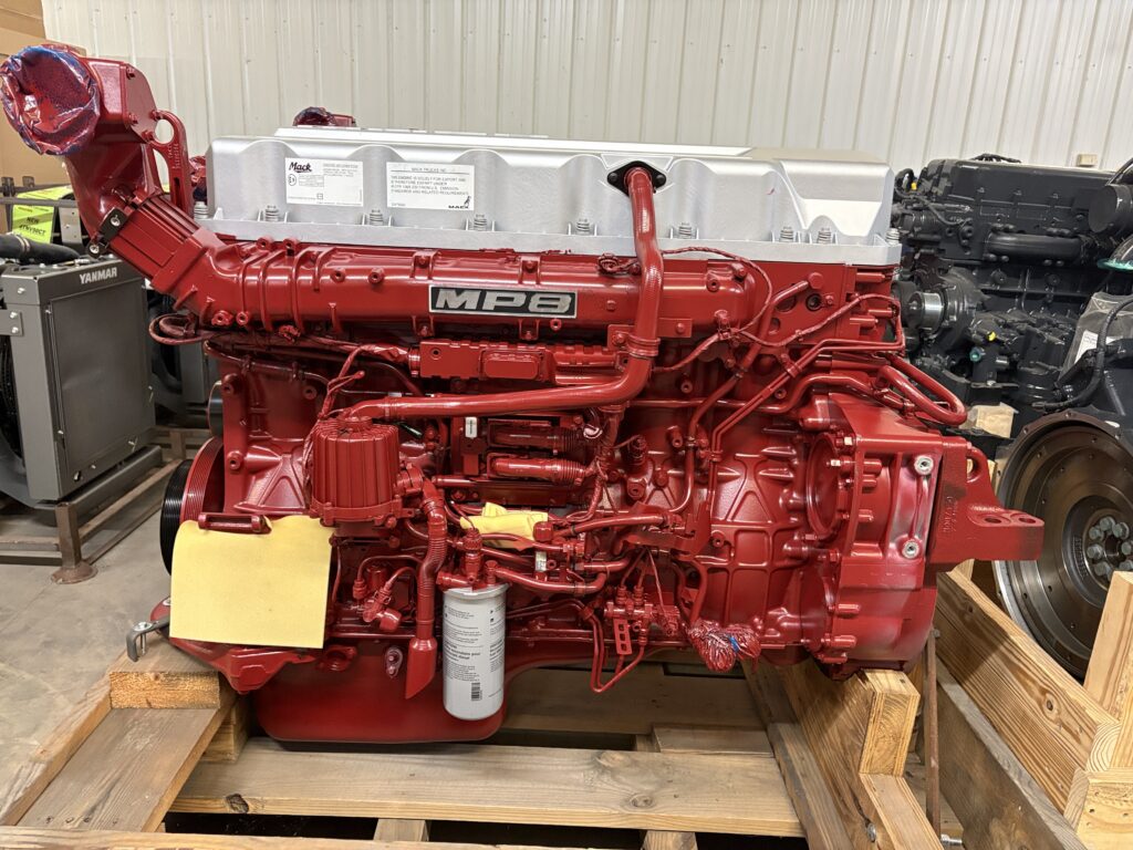 New Mack MP8 Export Engines For Sale at Adelman's Truck Parts in Canton, Ohio. MP8-505C EUV, Non-Emissions Engines, 505hp. NO US SALES, EXPORT ONLY!