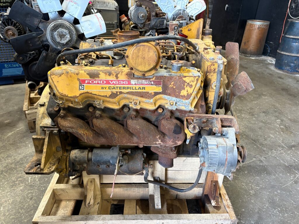 Run Tested 3208 Caterpillar Diesel Takeout Engine